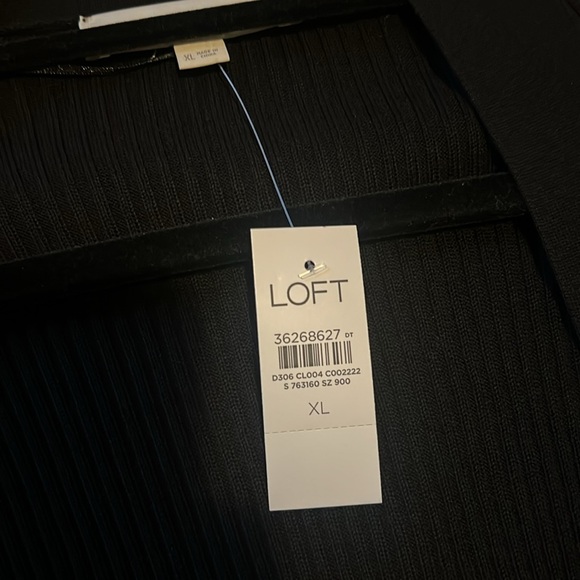 Loft Ribbed Open Cardigan - Picture 4 of 4